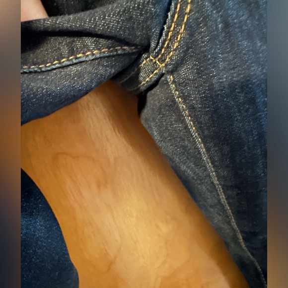 Old Navy, rockstar, high-rise built in sculpt jeans, size 12, Dark rinse, NWOT - Picture 4 of 6